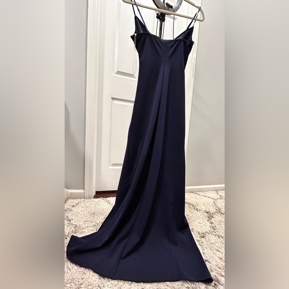 Windsor Elegant Navy Blue Women's Dress - Picture 3 of 3